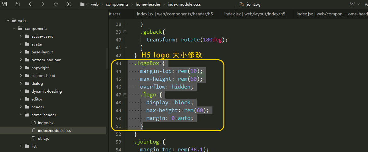 DiscuzQ 3.0 logo 修改与手机H5端LOGO大小修改方法