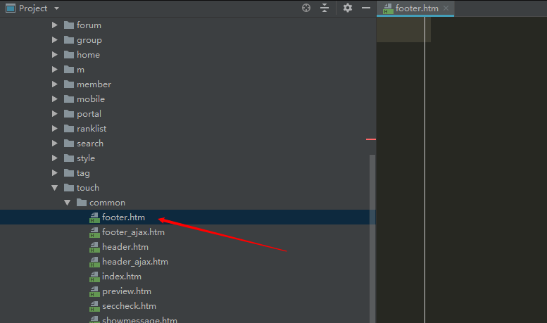 Discuz移除移动端论坛底部的 标准版 | 触屏版 | 电脑版 | 客户端