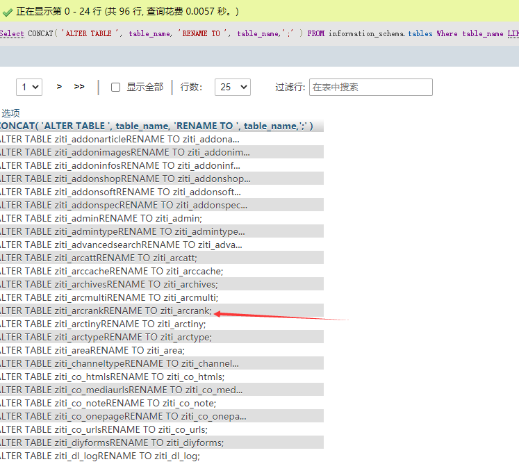 MYSQL批量删除/修改特定前缀的表命令(以dedecms演示)-狐狸库 MYSQL批量删除/修改特定前缀的表命令(以dedecms演示)-狐狸库