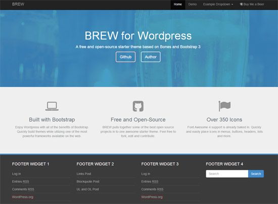 100款免费WordPress主题
