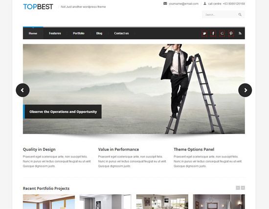 100款免费WordPress主题