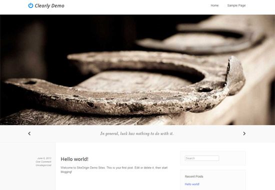 100款免费WordPress主题