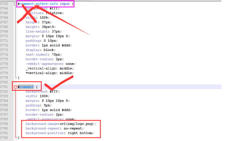 如何给wordpress的评论框加上背景？